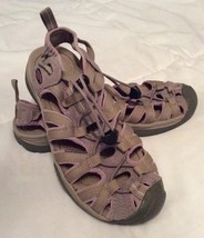 KEEN Womens Sz 7.5 Sport Sandals Gray Purple Hiking Closed Toe Fisherman... - €13,61 EUR