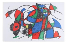 Lithograph from Book 2, No. iIII by Joan Miró i Ferrà 13 x 20 Includes CoA - £367.84 GBP
