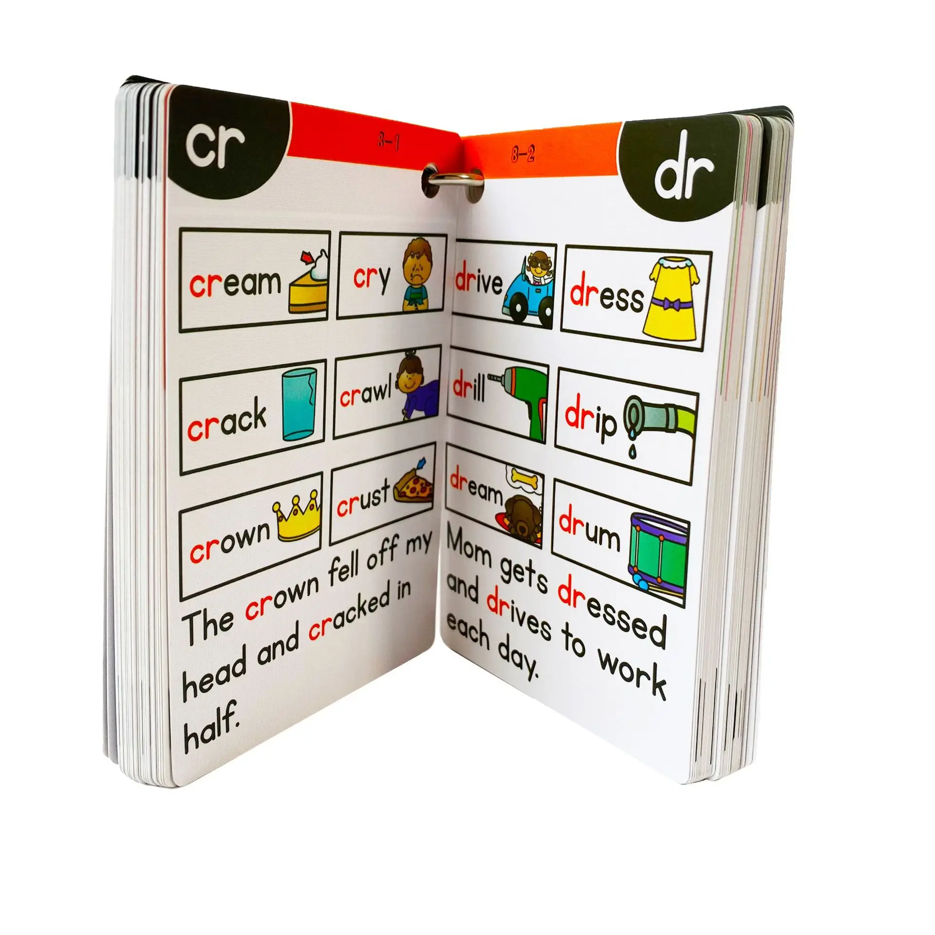 Phonics Flash Cards For Kids I Can Read Flash Cards English Flash Cards DS39 - £18.43 GBP