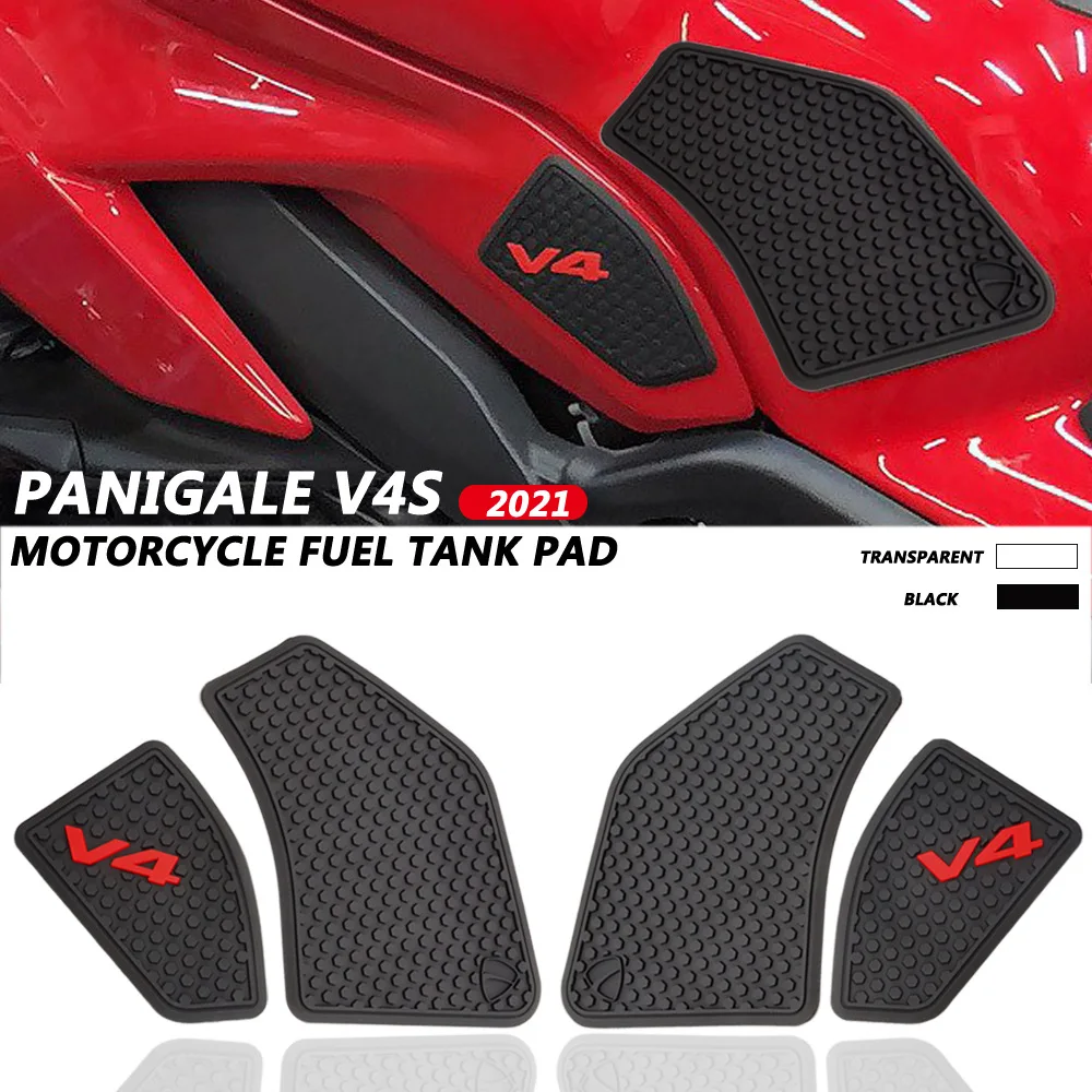 For Ducati Fuel Tank Grip Pads Knee Traction V4 Panigale V4S Streetfighter V4 S - £18.44 GBP