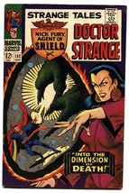 Strange Tales #152-DOCTOR STRANGE/NICK FURY-KIRBY Fn - $36.38