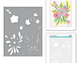 SPELLBINDERS PAPERCRAFTS, INC Spellbinders Stencil from The Glimmer Card... - £13.31 GBP