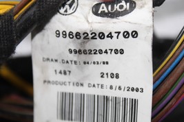 97-2004 PORSCHE BOXSTER BODY WIRE HARNESS WIRING FUSE RELAY BOX U0244 image 11