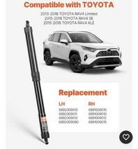 2PCS Rear Liftgate Power Struts Compatible with 2013-2018 TOYOTA RAV4 - $80.56