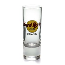 Hard Rock Cafe Orlando Shot Glass Clear Glass - $7.89