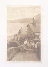 Clovelly Rose Cottage &amp; Bay RPPC Devon England Postcard Unposted G.S. Reilly - £9.87 GBP