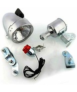 12V 6W Bicycle Motorized Bike Friction Generator Dynamo Headlight Tail L... - $49.41