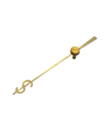 1-1/4″ Gold Dollar Sign Second Hand -  Quantity Discounts Available S-14G - $0.98