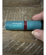 MAYBELLINE Green Edition Butter Cream High-Pigment Lipstick 001 Ecliptic - €6,71 EUR