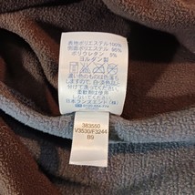 Lands' End Men's Brown & Gray Fleece 1/4 Zip Pullover Sweatshirt Size XL image 7