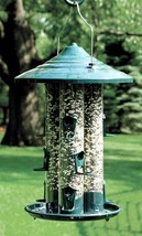 Bird Feeder Woodlink Triple Tube Bird Feeder Green NEW - £52.83 GBP