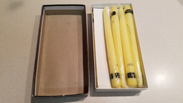 Candles by LENOX Dinner Tapers Ten 10" Candles Hand Dipped Standtite (NEW) - $19.75