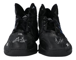Grant Hill Signed Game Used Orlando Magic 2006 Adidas Sneakers PSA+Mears - £1,550.79 GBP