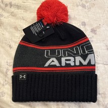 BNWTS Under Armour Men&#39;s Halftime Pom Beanie Winter Hat - £19.35 GBP