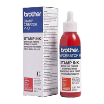 Brother Stamp Creator Pro Stamp Ink-Red-0.67floz/20cc/Tinta para Sellos-... - $127.48 MXN