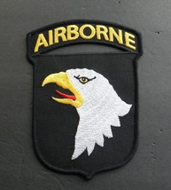 ARMY 10ST AIRBORNE DIVISION LARGE EMBROIDERED PATCH 4 x 5 INCHES - £5.20 GBP