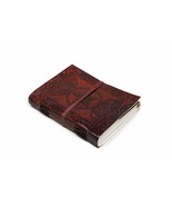 HG-LTHR Personalize 18 Cm Genuine Leather Pentagram Star Grimoire Journa... - $51.33 CAD