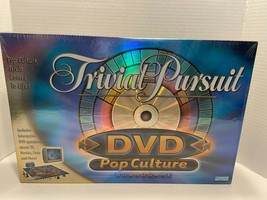 Trivial Pursuit DVD Pop Culture Boardgame - Parker Brothers 2003 New Sealed - £6.73 GBP