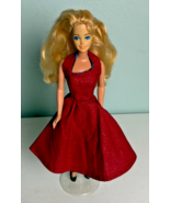 1980's Mattel Superstar Barbie 1966 Twist N Turn Body Blonde Hair Blue Eyes - $12.10
