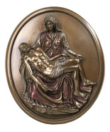 Michelangelo Vatican Saint Peter Basilica La Pieta Mary&#39;s Lamentation Wa... - $43.84 CAD