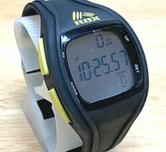 Unused RBX Mens 30m Black Barrel Digital Quartz Alarm Chrono Watch~New Battery - £11.97 GBP