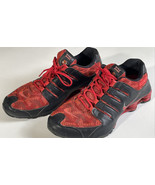 Authenticity Guarantee 
Nike Mens 13 Shox NZ Jacquard Red Black Running ... - £73.14 GBP