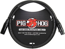 Pig Hog PHM3 High Performance 8mm XLR Microphone Cable, 3 Feet - $17.24