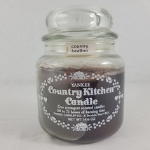 Yankee Candle Country Heather Country Kitchen 14.7 oz Med Jar RARE HTF R... - £31.93 GBP