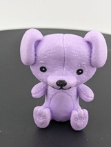 Barbie Club Chelsea Purple Bear Careers Pink Teddy Bear Mini PVC 1.5&quot; 1&quot; Figures - £8.18 GBP