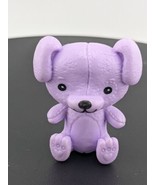 Barbie Club Chelsea Purple Bear Careers Pink Teddy Bear Mini PVC 1.5&quot; 1&quot;... - $194.95 MXN