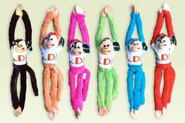 THE D LAS VEGAS Plush Stuffed Toy Hanging Monkey 18&quot; w/ Sounds Lot of 6 - £38.15 GBP