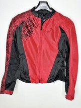 Speed &amp; Strength Armored Motorcycle Jacket Ladies Women’s Large w/Lining  - £54.49 GBP