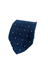 FRANGI 100% Pure Silk Navy Blue Designer Made In Italy Men’s Tie Necktie vtd - £5.38 GBP