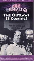 OUTLAWS is COMING (vhs) 3 stooges &amp; Adam West are sent to stop buffalo slaughter - £6.36 GBP