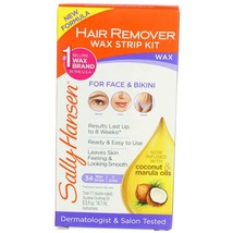 Sally Hansen Hair Remover Wax Strip Kit 1 ea (Pack of 5) - £35.96 GBP