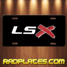 LSX - 6.0 Engine Design Logo Aluminum License Tag Plate NEW - $19.67