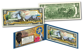 OKLAHOMA Genuine Legal Tender $2 Bill USA Honoring America&#39;s 50 States - $13.06