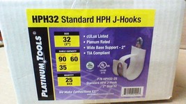 (1) BX OF (25) PLATINUM TOOLS HPH32-25 STANDARD &quot;J&quot; HOOKS/ 2&quot; SIZE/ PLEN... - £17.70 GBP