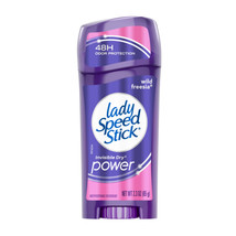 New Lady Speed Stick Invisible Dry Power Antiperspirant Deodorant, Wild Freesia - £6.18 GBP