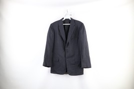 Vintage 50s Rockabilly Mens 38R Brocade Wool 2 Button Suit Jacket Sport ... - $98.95