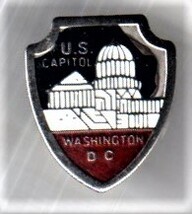 U. S. Capital Washington, D. C. - Collector's Pin - $6.80