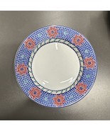 Dansk Mosaic Flower Salad Dessert Bread Side Plate Porcelain  Portugal  ... - $14.21 CAD