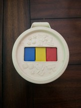 Vintage 1976 FISHER-PRICE Quaker Oats Plastic Toy Drum Chime Bar Great Condition - £9.19 GBP