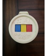VINTAGE 1976 FISHER-PRICE QUAKER OATS PLASTIC TOY DRUM CHIME BAR GREAT C... - $16.09 CAD