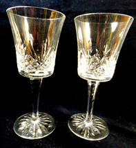 Set of 2 VTG American Brilliant Cut Crystal Cocktail Glasses Stemware Goblets - £21.86 GBP