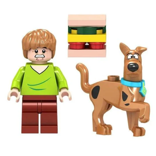 Shaggy and scooby doo custom minifigure thumb200