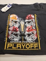 2017 College Football Playoff Ncaa T-Shirt 5XL Black Men's New - $21.82
