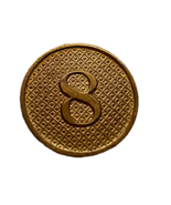 CIRCA 1919-1937, 8th REGIMENT, NEW YORK STATE GUARD TYPE II, COLLAR DISK... - €12,92 EUR