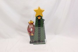 Christmas Countdown Calendar Nutcracker Tree 16&quot; Xmas - $234.36 MXN