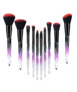 10-Piece Professional Makeup Brush Set X3 style - $70.97 CAD